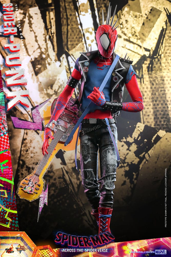 Spider-Man: Across the Spider-Verse Movie Masterpiece Action Figure 1/6 Spider-Punk 32 cm 4895228615732