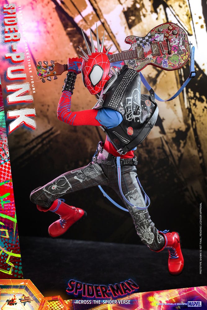 Spider-Man: Across the Spider-Verse Movie Masterpiece Action Figure 1/6 Spider-Punk 32 cm 4895228615732