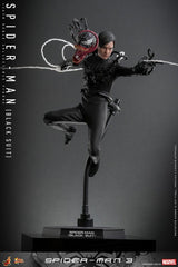 Spider-Man 3 Movie Masterpiece Action Figure 1/6 Spider-Man (Black Suit) 30 cm 4895228615756