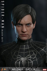 Spider-Man 3 Movie Masterpiece Action Figure 1/6 Spider-Man (Black Suit) 30 cm 4895228615756