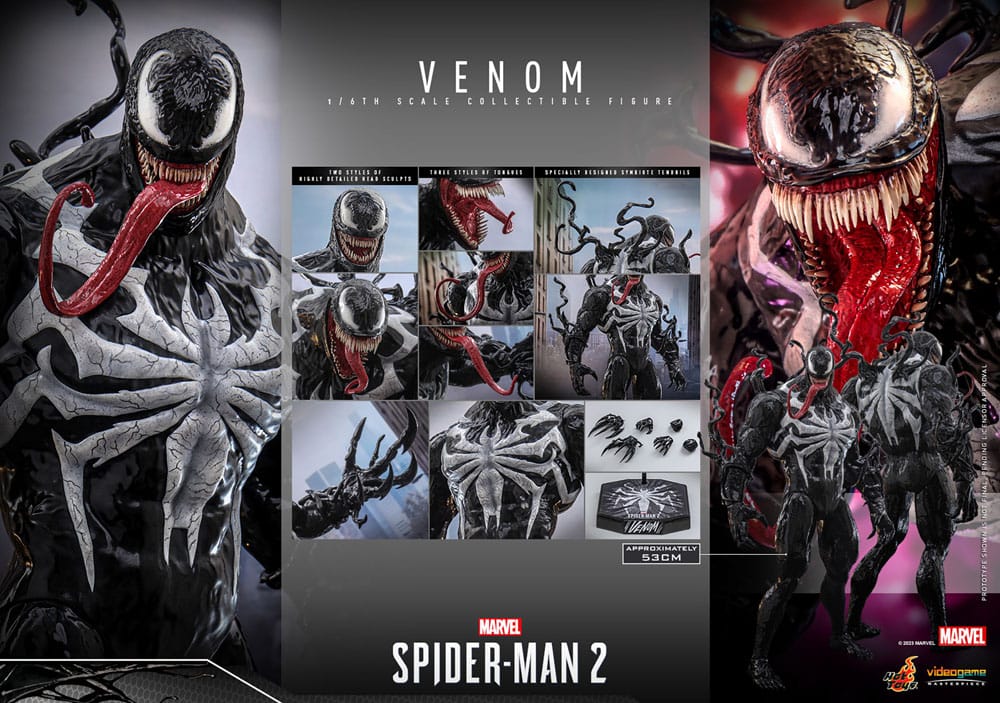 Spider-Man 2 Videogame Masterpiece Action Figure 1/6 Venom 53 cm 4895228615961