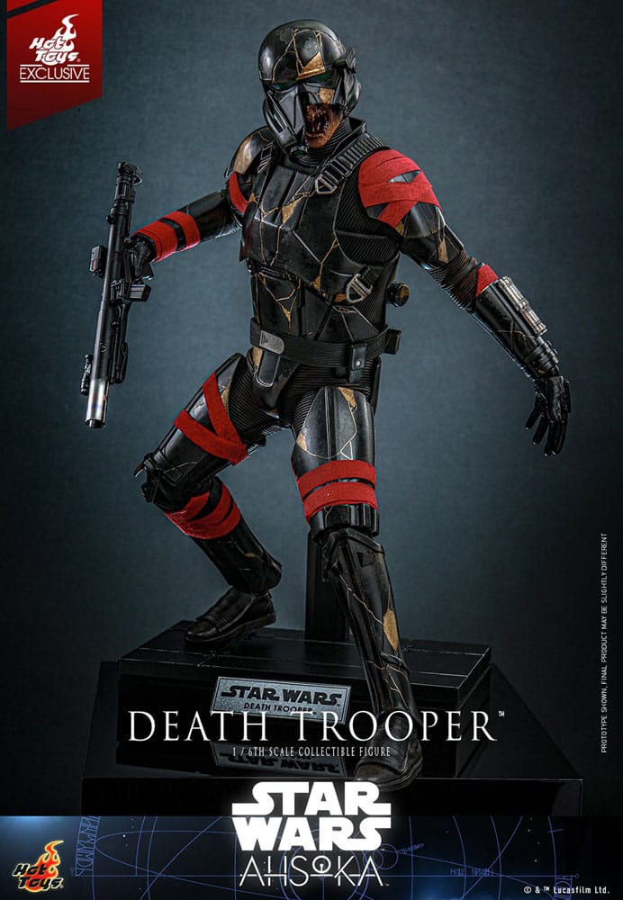 Star Wars: Ahsoka Television Masterpiece Action Figure 1/6 Death Trooper Hot Toys Exclusive 31 cm 4895228618979