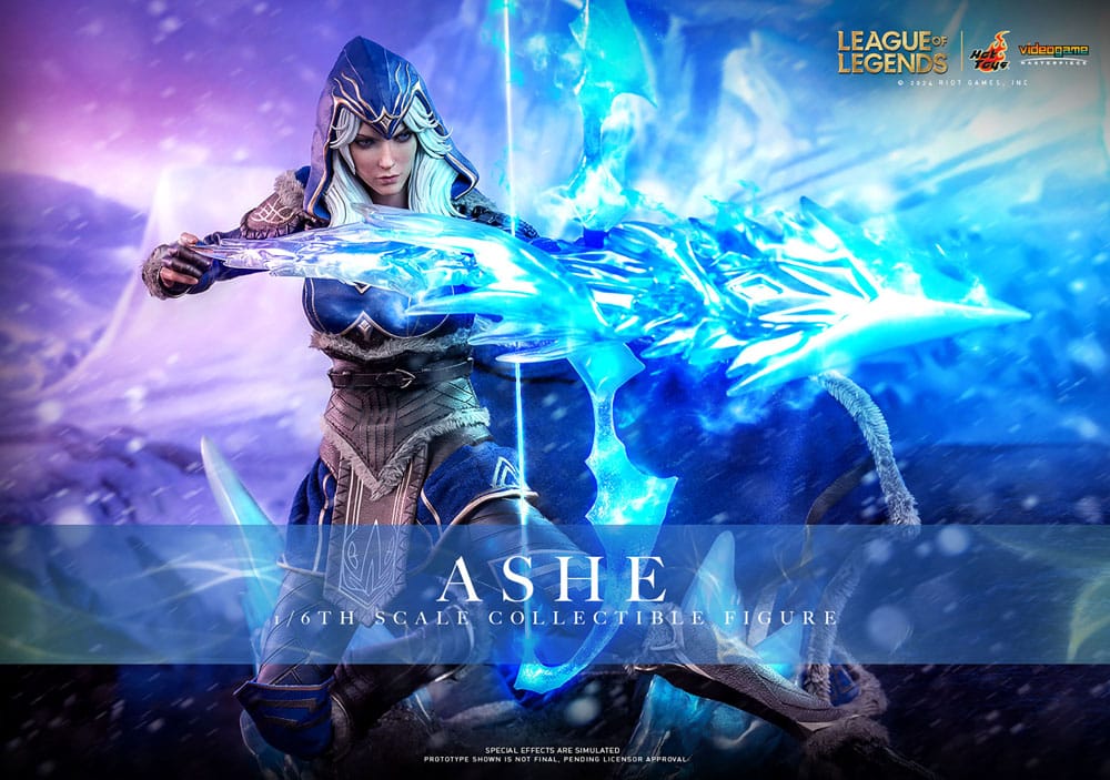 League of Legends Video Game Masterpiece Action Figure 1/6 Ashe 28 cm 4895228616432