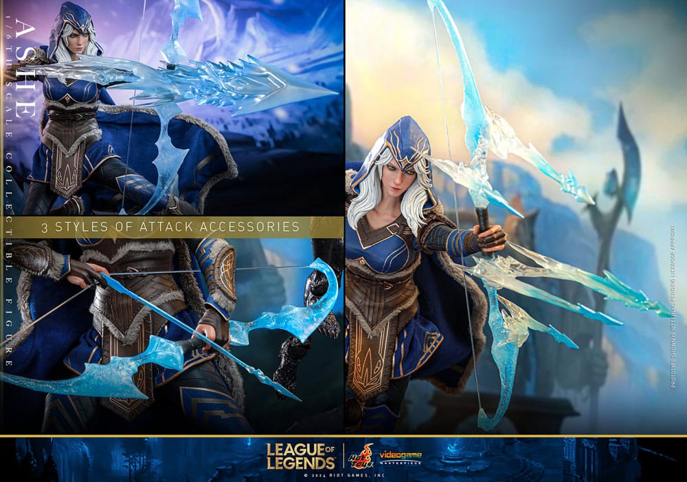 League of Legends Video Game Masterpiece Action Figure 1/6 Ashe 28 cm 4895228616432