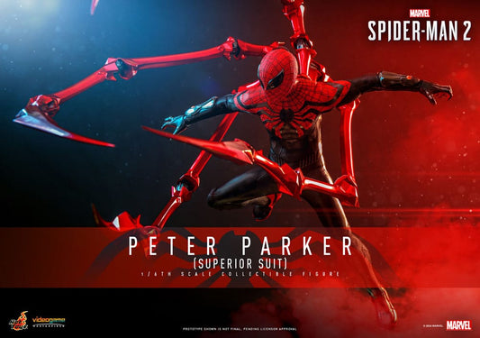 Spider-Man 2 Video Game Masterpiece Action Figure 1/6 Peter Parker (Superior Suit) 30 cm 4895228616678