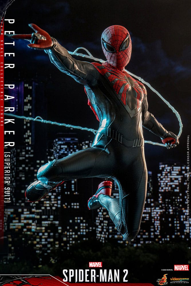 Spider-Man 2 Video Game Masterpiece Action Figure 1/6 Peter Parker (Superior Suit) 30 cm 4895228616678