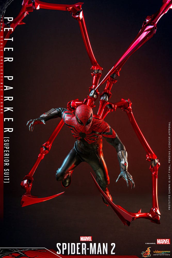 Spider-Man 2 Video Game Masterpiece Action Figure 1/6 Peter Parker (Superior Suit) 30 cm 4895228616678