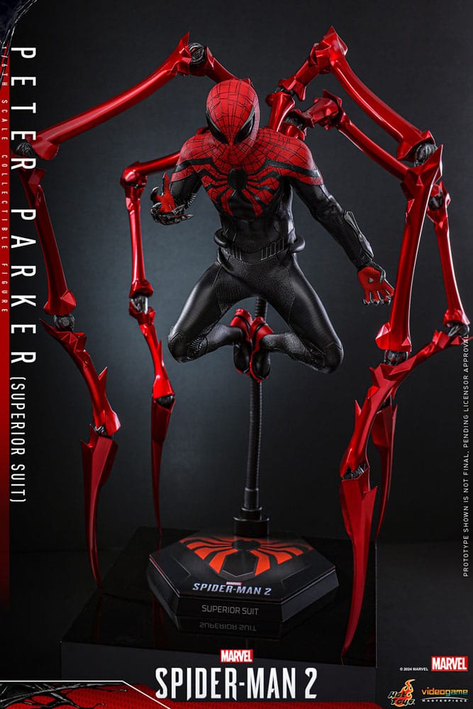 Spider-Man 2 Video Game Masterpiece Action Figure 1/6 Peter Parker (Superior Suit) 30 cm 4895228616678