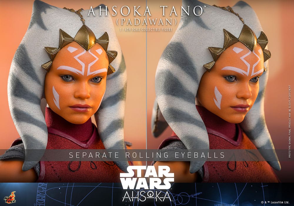 Star Wars: Ahsoka Action Figure 1/6 Ahsoka Tano (Padawan) 27 cm 4895228616265