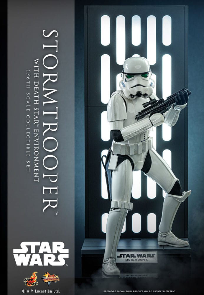 Star Wars Movie Masterpiece Action Figure 1/6 Stormtrooper with Death Star Environment 30 cm 4895228616241