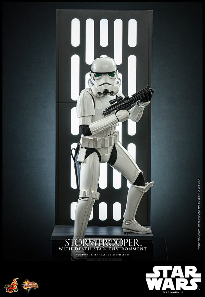 Star Wars Movie Masterpiece Action Figure 1/6 Stormtrooper with Death Star Environment 30 cm 4895228616241