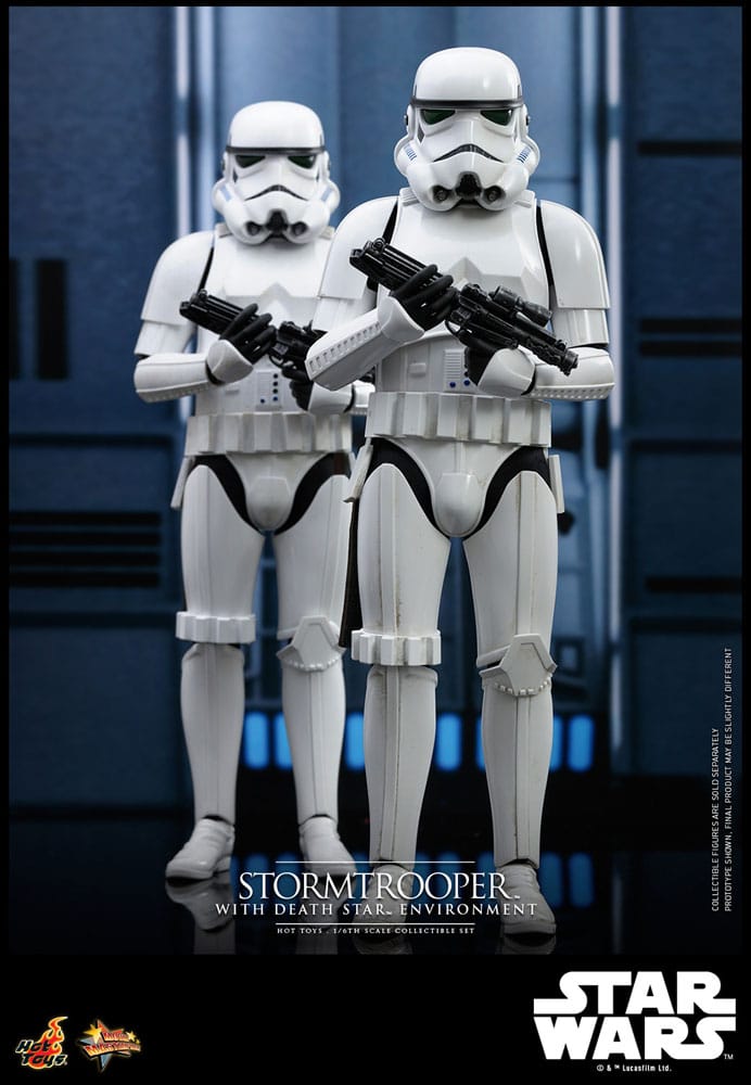 Star Wars Movie Masterpiece Action Figure 1/6 Stormtrooper with Death Star Environment 30 cm 4895228616241