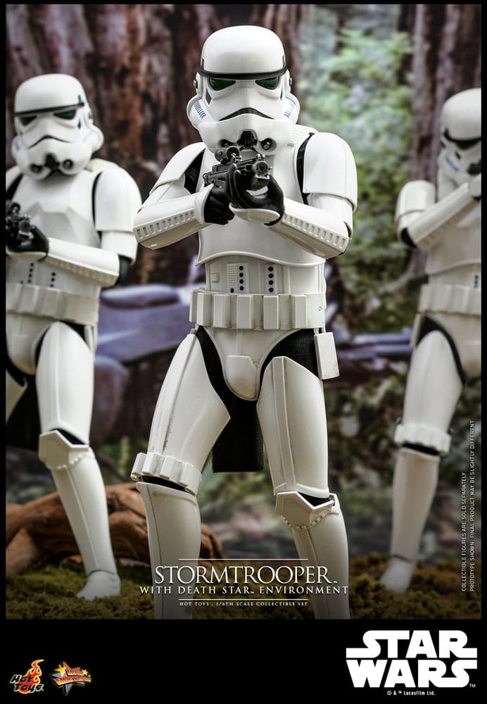 Star Wars Movie Masterpiece Action Figure 1/6 Stormtrooper with Death Star Environment 30 cm 4895228616241