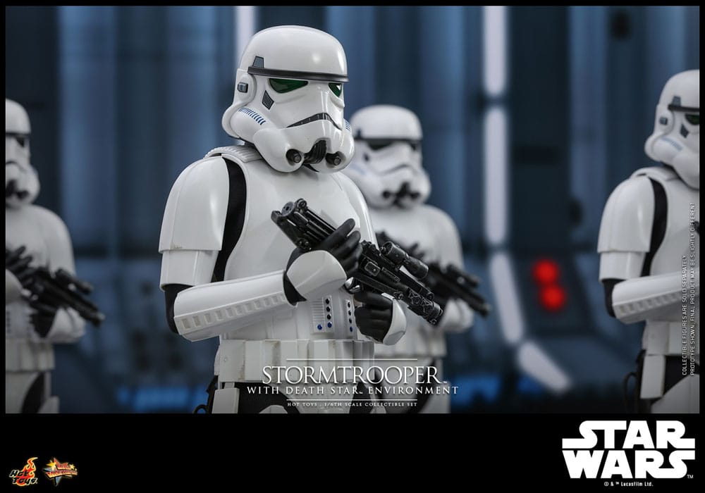 Star Wars Movie Masterpiece Action Figure 1/6 Stormtrooper with Death Star Environment 30 cm 4895228616241