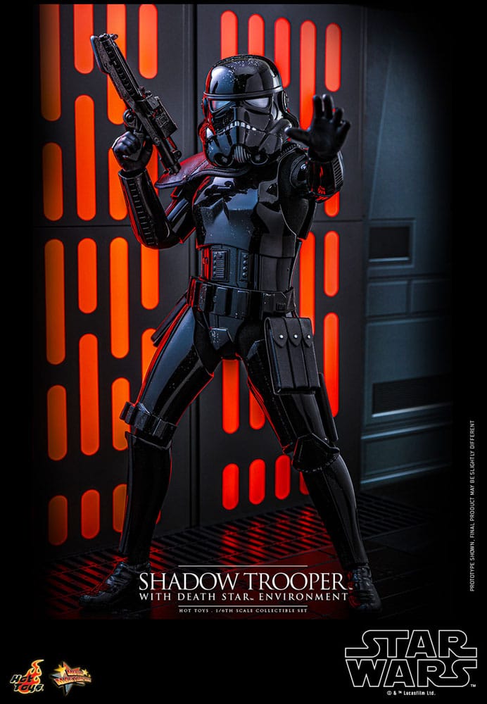 Star Wars Movie Masterpiece Action Figure 1/6 Shadow Trooper with Death Star Environment 30 cm 4895228616258