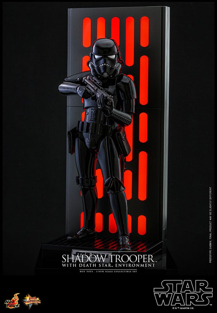 Star Wars Movie Masterpiece Action Figure 1/6 Shadow Trooper with Death Star Environment 30 cm 4895228616258