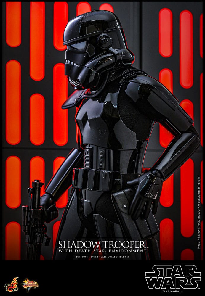 Star Wars Movie Masterpiece Action Figure 1/6 Shadow Trooper with Death Star Environment 30 cm 4895228616258