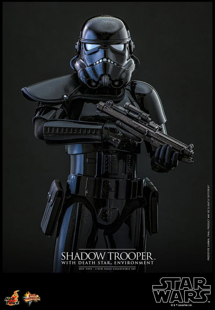 Star Wars Movie Masterpiece Action Figure 1/6 Shadow Trooper with Death Star Environment 30 cm 4895228616258