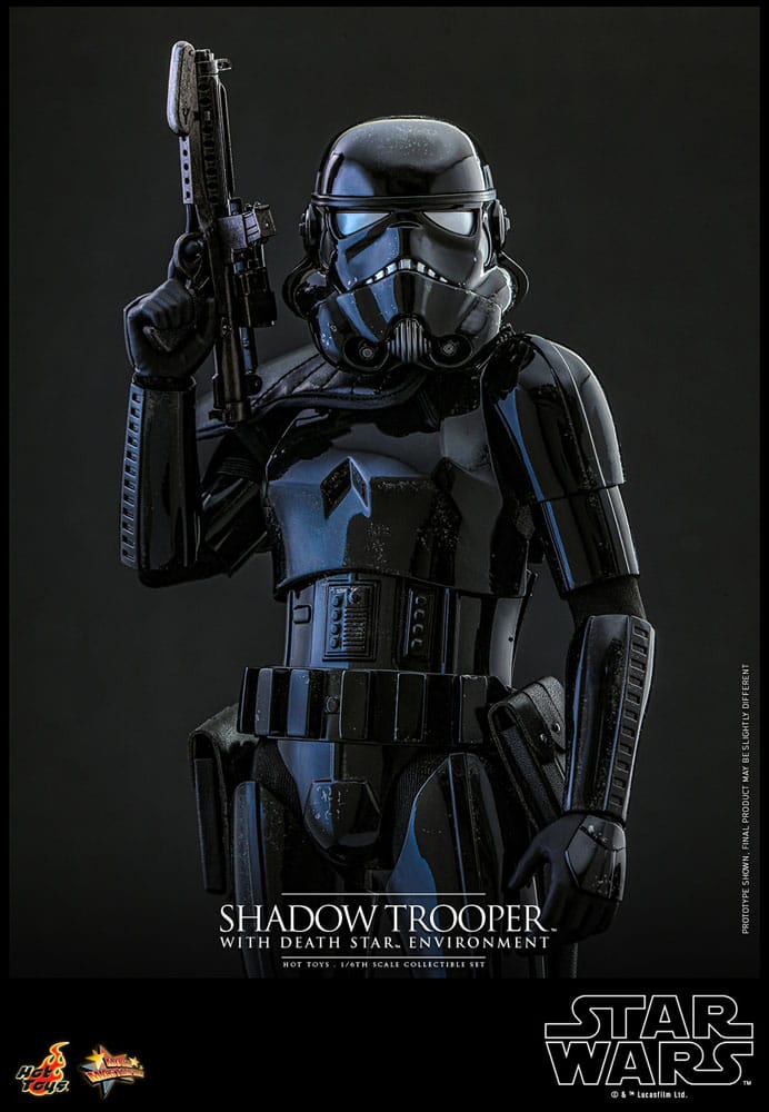 Star Wars Movie Masterpiece Action Figure 1/6 Shadow Trooper with Death Star Environment 30 cm 4895228616258