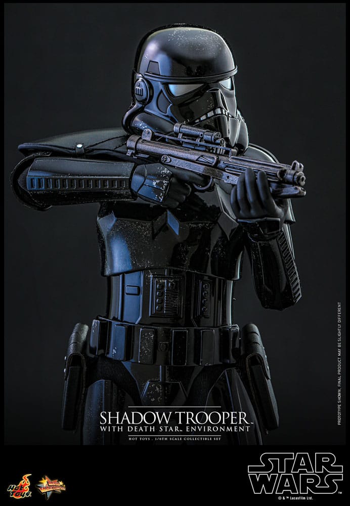 Star Wars Movie Masterpiece Action Figure 1/6 Shadow Trooper with Death Star Environment 30 cm 4895228616258