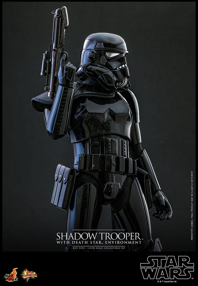 Star Wars Movie Masterpiece Action Figure 1/6 Shadow Trooper with Death Star Environment 30 cm 4895228616258