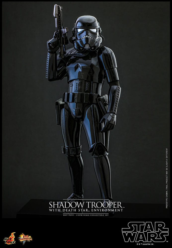 Star Wars Movie Masterpiece Action Figure 1/6 Shadow Trooper with Death Star Environment 30 cm 4895228616258