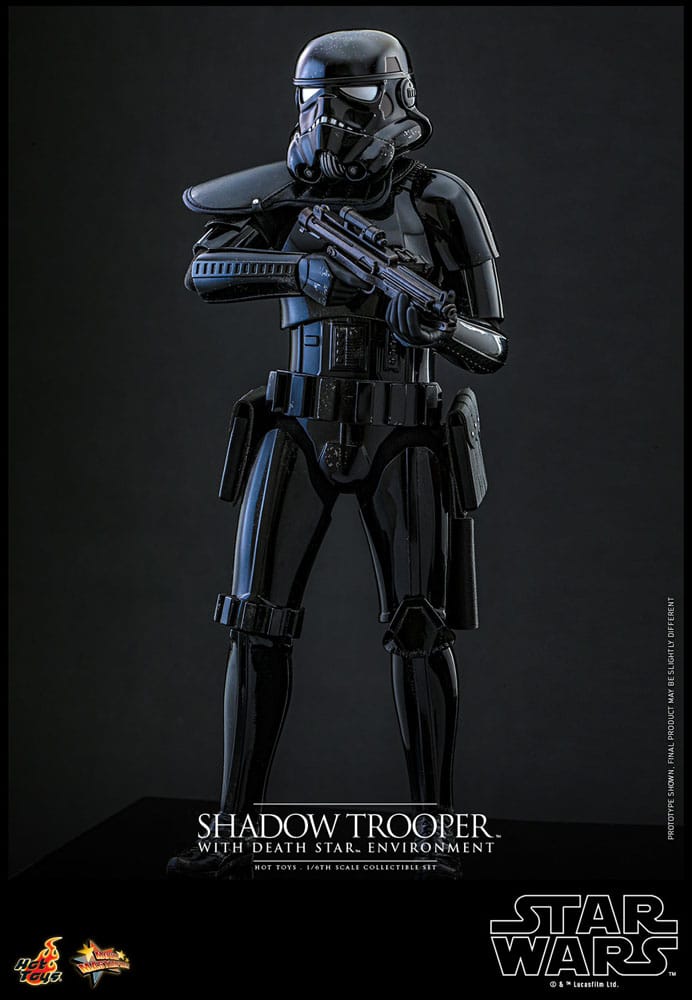 Star Wars Movie Masterpiece Action Figure 1/6 Shadow Trooper with Death Star Environment 30 cm 4895228616258