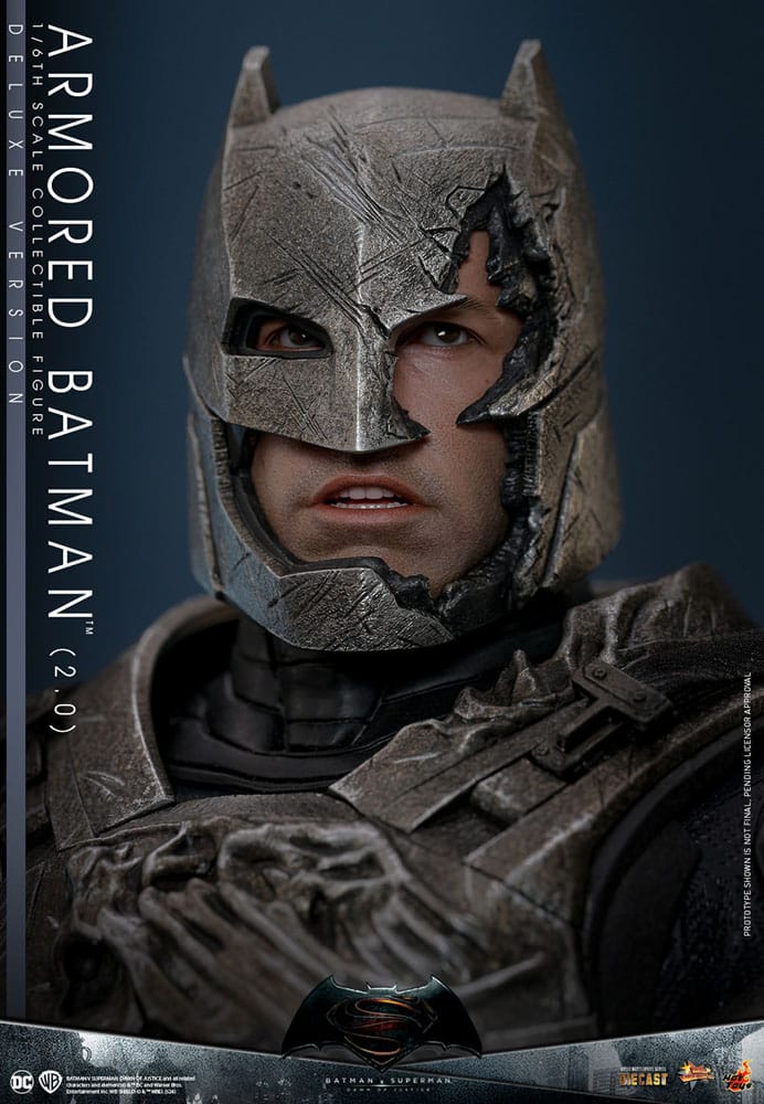 Batman v Superman: Dawn of Justice Movie Masterpiece Action Figure 1/6 Armored Batman 2.0 (Deluxe Version) 33 cm 4895228617606