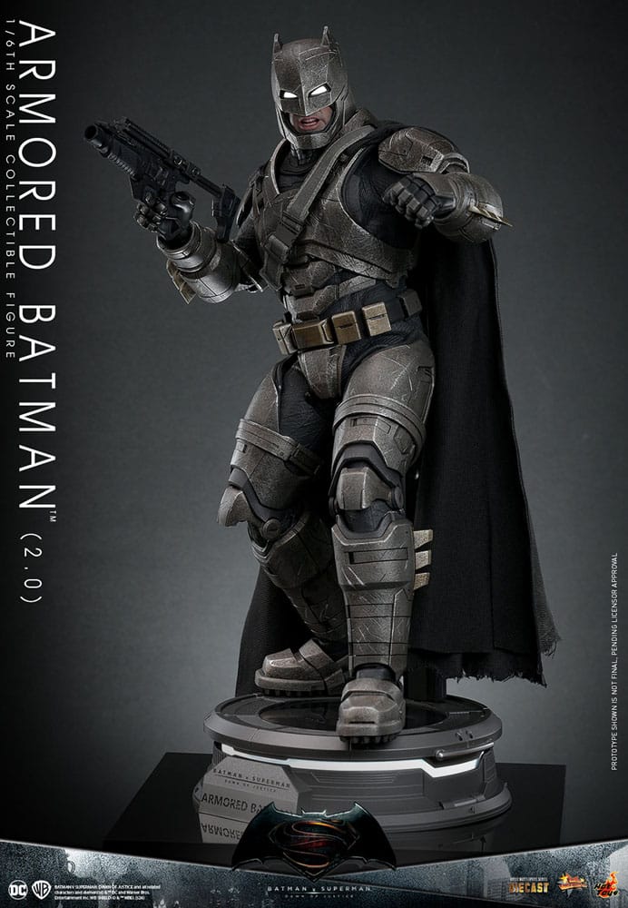 Batman v Superman: Dawn of Justice Movie Masterpiece Action Figure 1/6 Armored Batman 2.0 33 cm 4895228617590