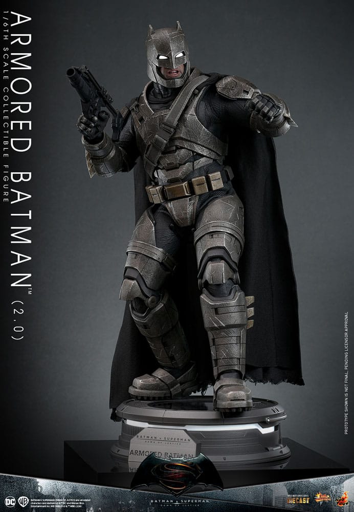 Batman v Superman: Dawn of Justice Movie Masterpiece Action Figure 1/6 Armored Batman 2.0 33 cm 4895228617590