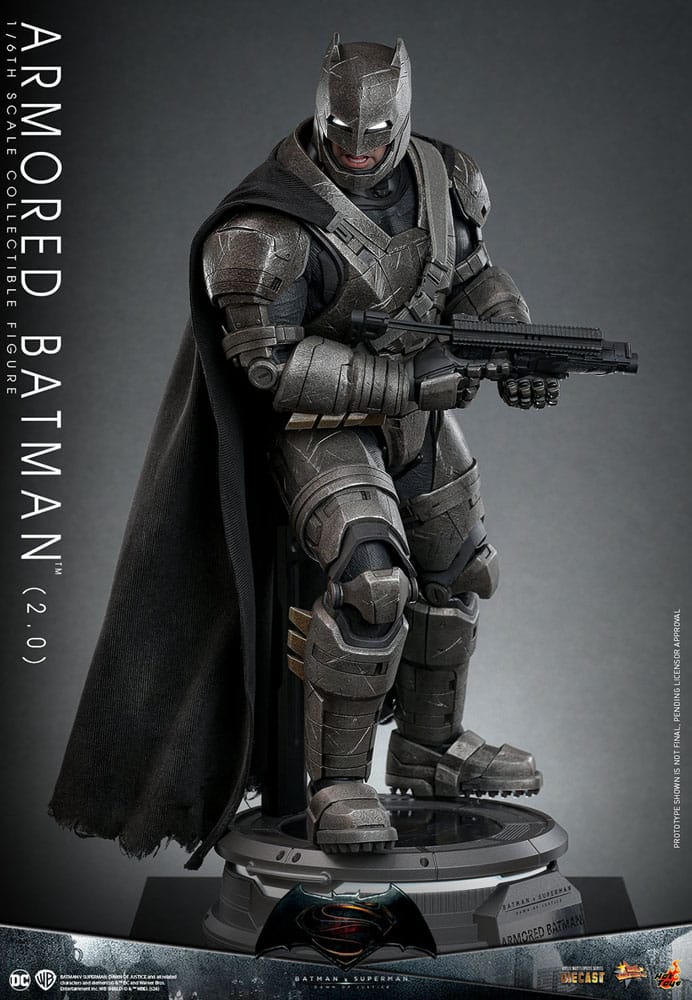 Batman v Superman: Dawn of Justice Movie Masterpiece Action Figure 1/6 Armored Batman 2.0 33 cm 4895228617590