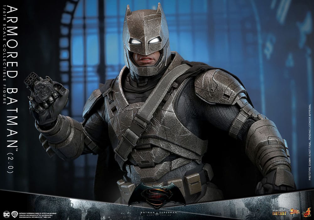 Batman v Superman: Dawn of Justice Movie Masterpiece Action Figure 1/6 Armored Batman 2.0 33 cm 4895228617590