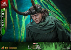 Loki DX Action Figure 1/6 God Loki Artisan Edition Hot Toys Exclusive 31 cm 4895228617873