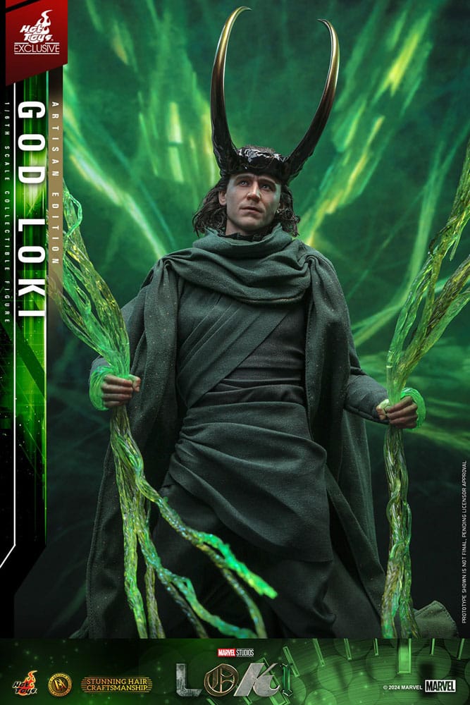 Loki DX Action Figure 1/6 God Loki Artisan Edition Hot Toys Exclusive 31 cm 4895228617873