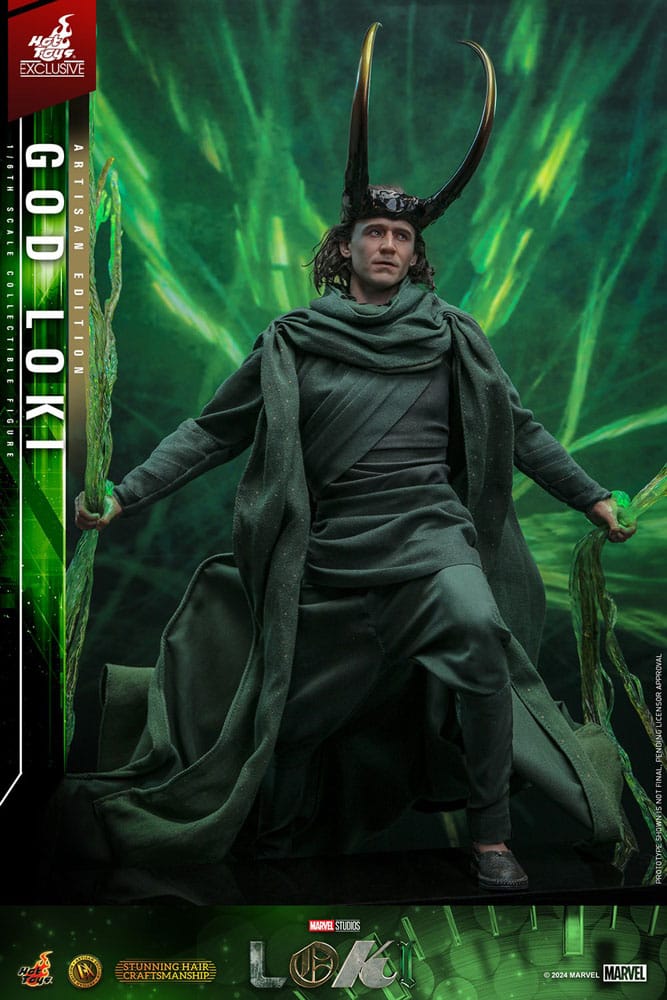 Loki DX Action Figure 1/6 God Loki Artisan Edition Hot Toys Exclusive 31 cm 4895228617873