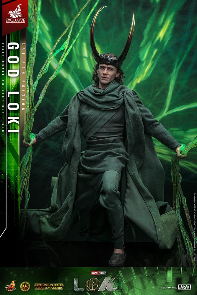 Loki DX Action Figure 1/6 God Loki Artisan Edition Hot Toys Exclusive 31 cm 4895228617873