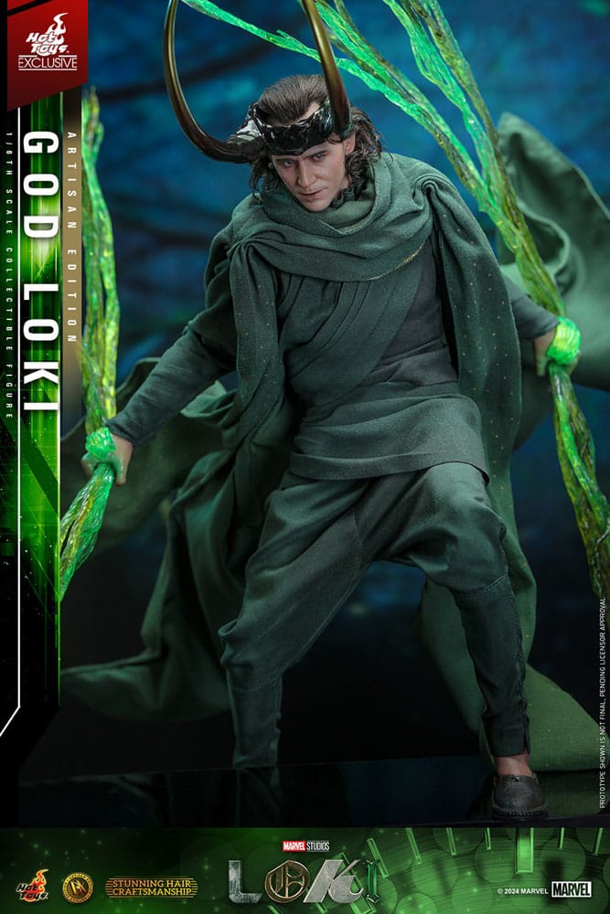 Loki DX Action Figure 1/6 God Loki Artisan Edition Hot Toys Exclusive 31 cm 4895228617873