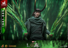 Loki DX Action Figure 1/6 God Loki Artisan Edition Hot Toys Exclusive 31 cm 4895228617873