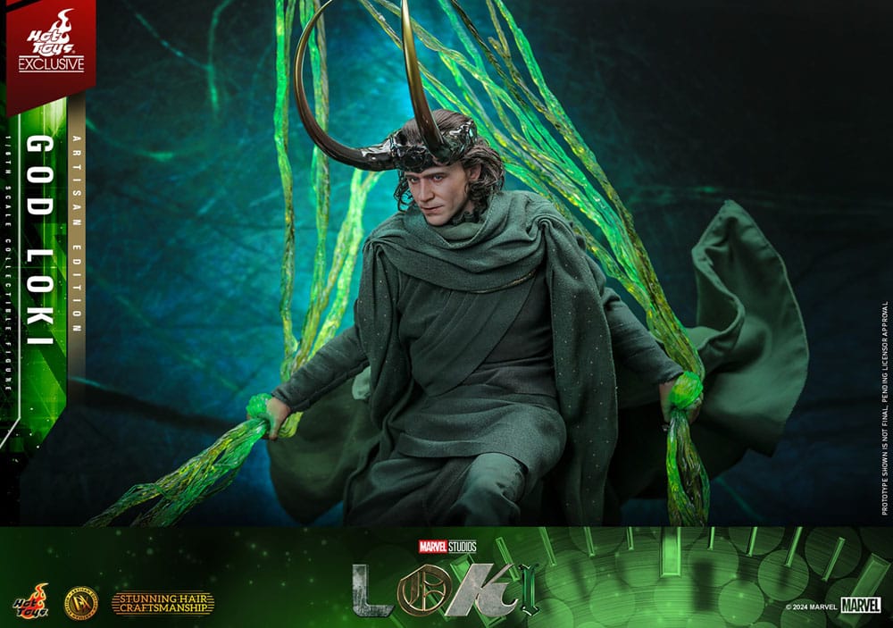 Loki DX Action Figure 1/6 God Loki Artisan Edition Hot Toys Exclusive 31 cm 4895228617873