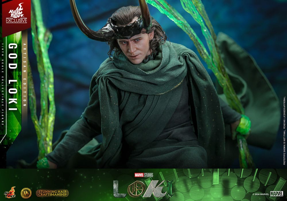 Loki DX Action Figure 1/6 God Loki Artisan Edition Hot Toys Exclusive 31 cm 4895228617873