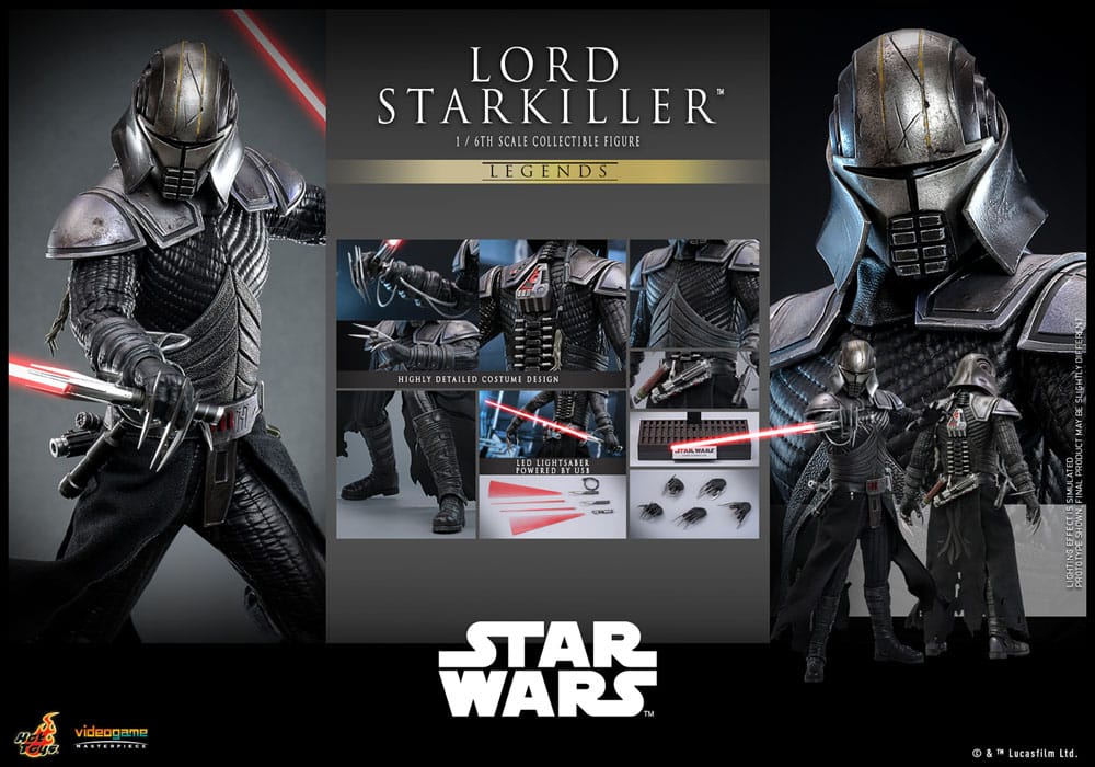 Star Wars Legends Videogame Masterpiece Action Figure 1/6 Lord Starkiller 31 cm 4895228617644