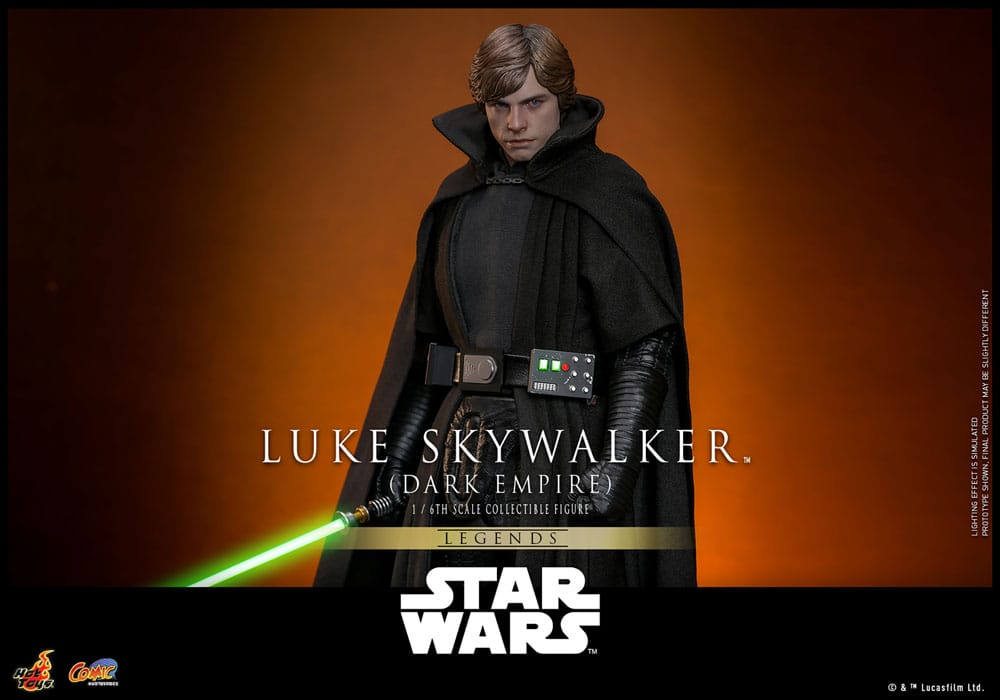 Star Wars: Dark Empire Comic Masterpiece Action Figure 1/6 Luke Skywalker 30 cm 4895228617613