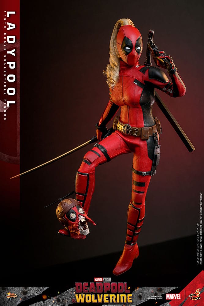 Deadpool & Wolverine Movie Masterpiece Action Figure 1/6 Ladypool 30 cm 4895228617927