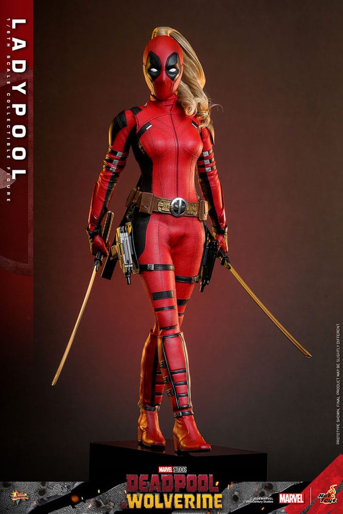 Deadpool & Wolverine Movie Masterpiece Action Figure 1/6 Ladypool 30 cm 4895228617927