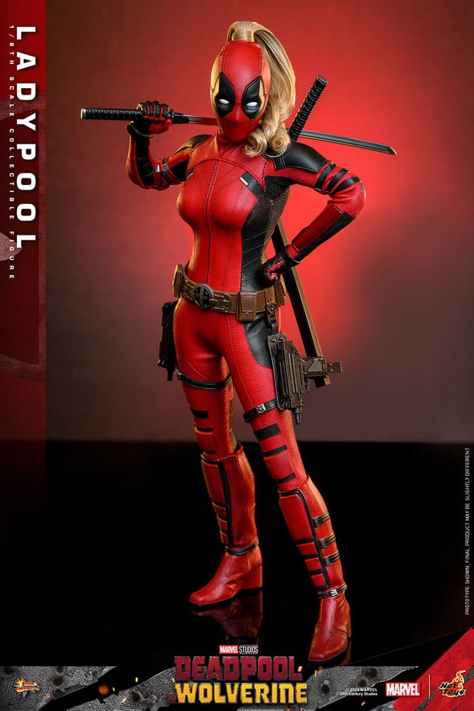 Deadpool & Wolverine Movie Masterpiece Action Figure 1/6 Ladypool 30 cm 4895228617927