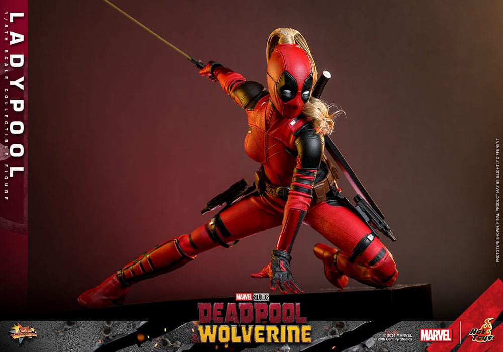 Deadpool & Wolverine Movie Masterpiece Action Figure 1/6 Ladypool 30 cm 4895228617927