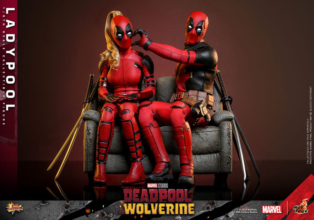 Deadpool & Wolverine Movie Masterpiece Action Figure 1/6 Ladypool 30 cm 4895228617927