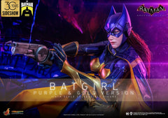 Batman Arkham Knight Videogame Masterpiece Action Figure 1/6 Batgirl (Purple and Gold Version) Exclusive 30 cm 4895228618351