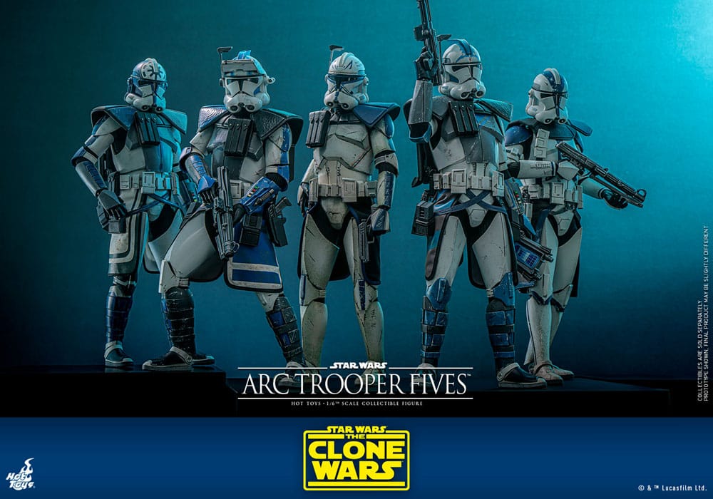 Star Wars: The Clone Wars Action Figure 1/6 Arc Trooper Fives 30 cm 4895228618818