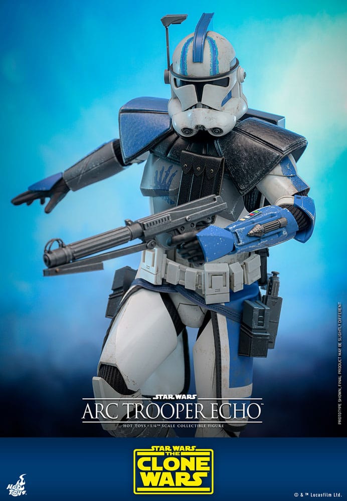 Star Wars: The Clone Wars Action Figure 1/6 Arc Trooper Echo 30 cm 4895228618825